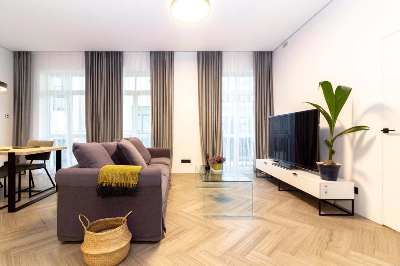Cohost I Oldtown 60M2 Apt W-Garage Parking, Balcony & Self Check-In VNO Eksteriør bilde
