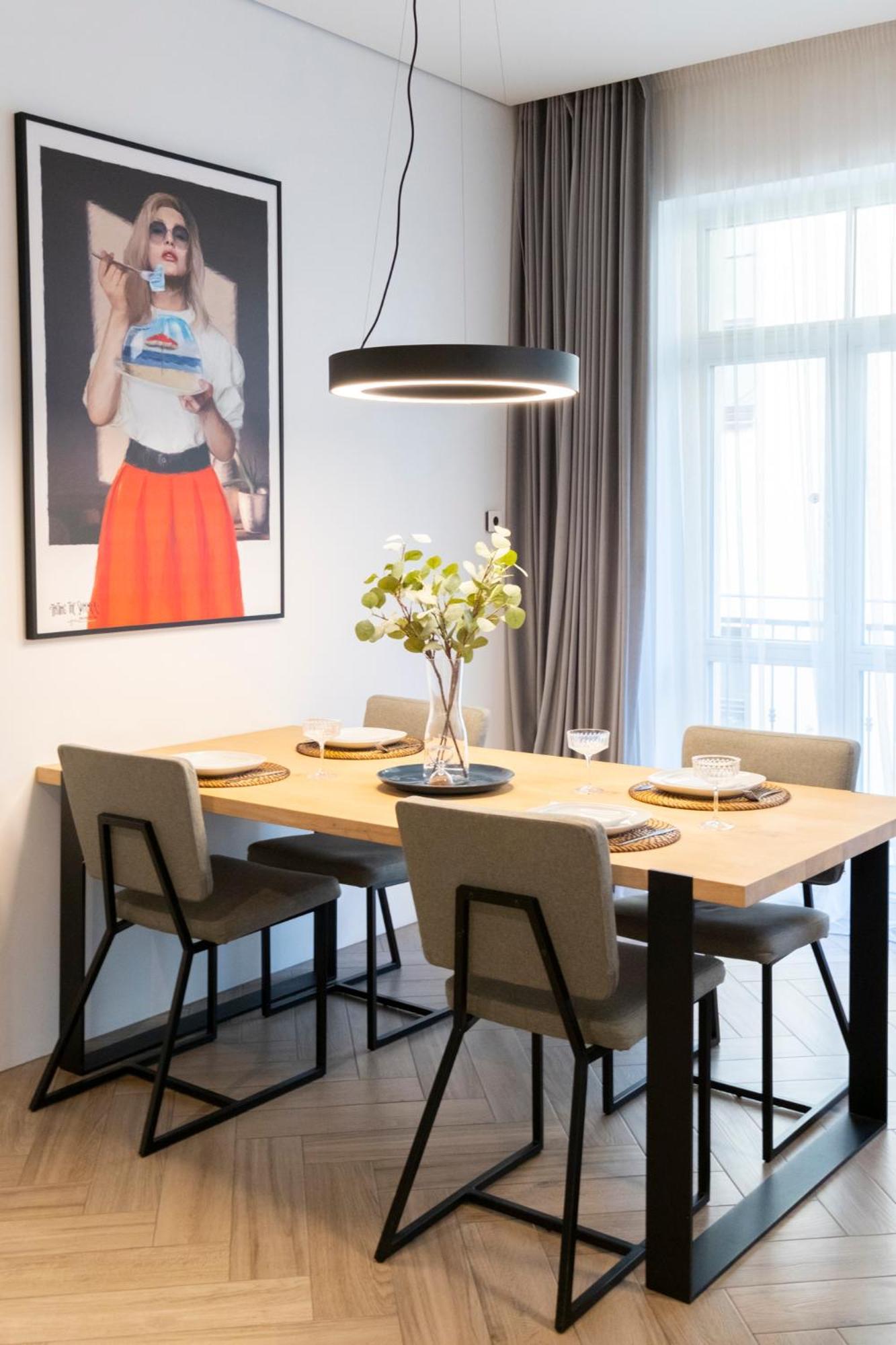 Cohost I Oldtown 60M2 Apt W-Garage Parking, Balcony & Self Check-In VNO Eksteriør bilde